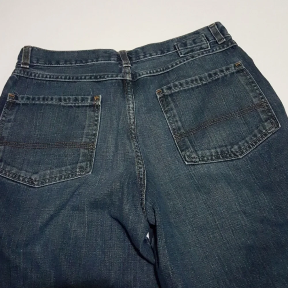 Old Navy Men's Blue Wash Working Jeans-33X30